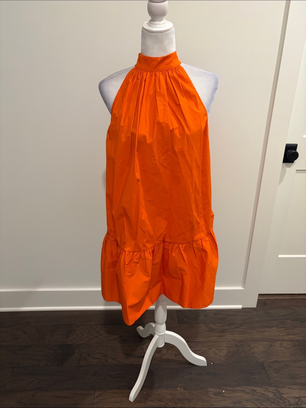 New With Tags Staud Mini Marlowe Dress Sz M - Picture 6 of 14